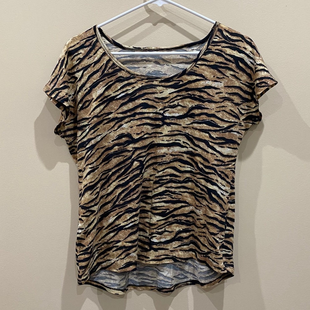 Animal Print Top